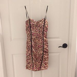 Pink Leopard party dress